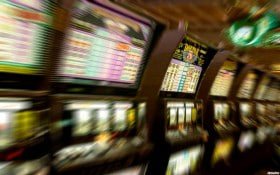 Hood vs Wolf slot game interface on mposport slot platform
